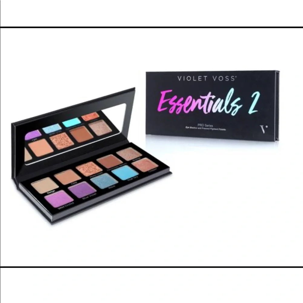 VIOLET VOSS Essentials 2 Eyeshadow Palette $36 NIP